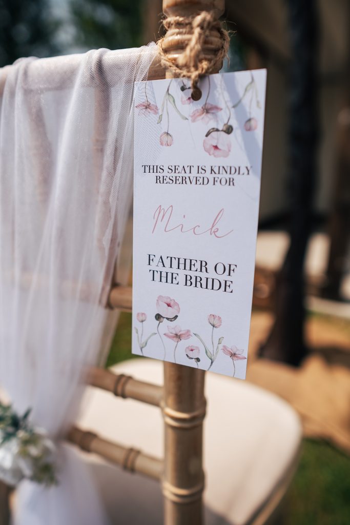 seat reservation tag